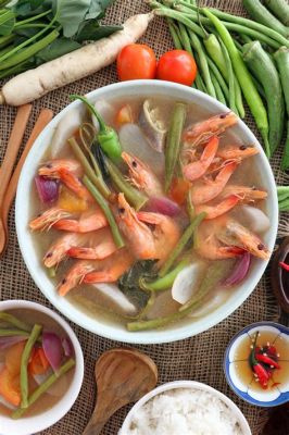  Sinigang na Hipon: Khám phá sự cân bằng hoàn hảo giữa chua và cay của món nước hầm Philippines!